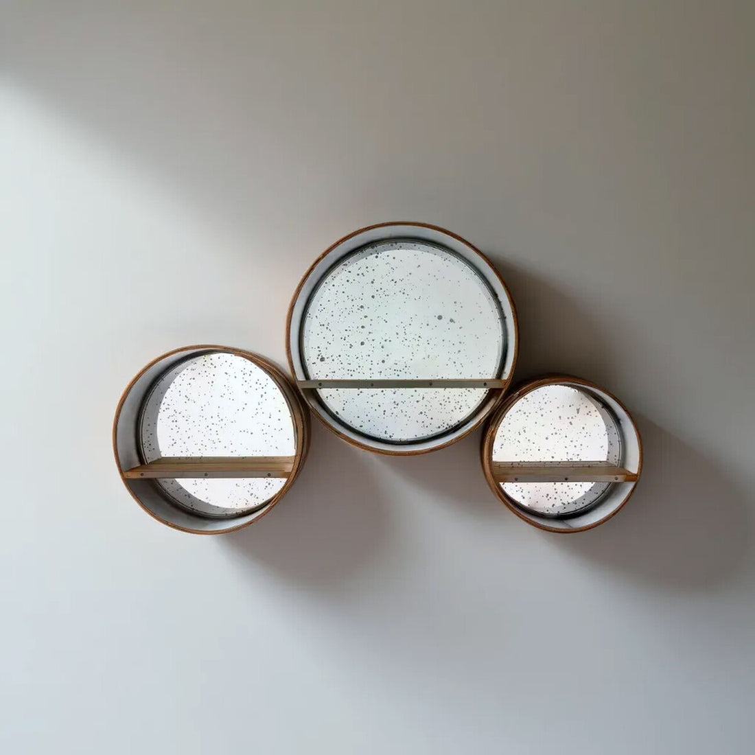 Set Of Three Trinity Wall Mirrors