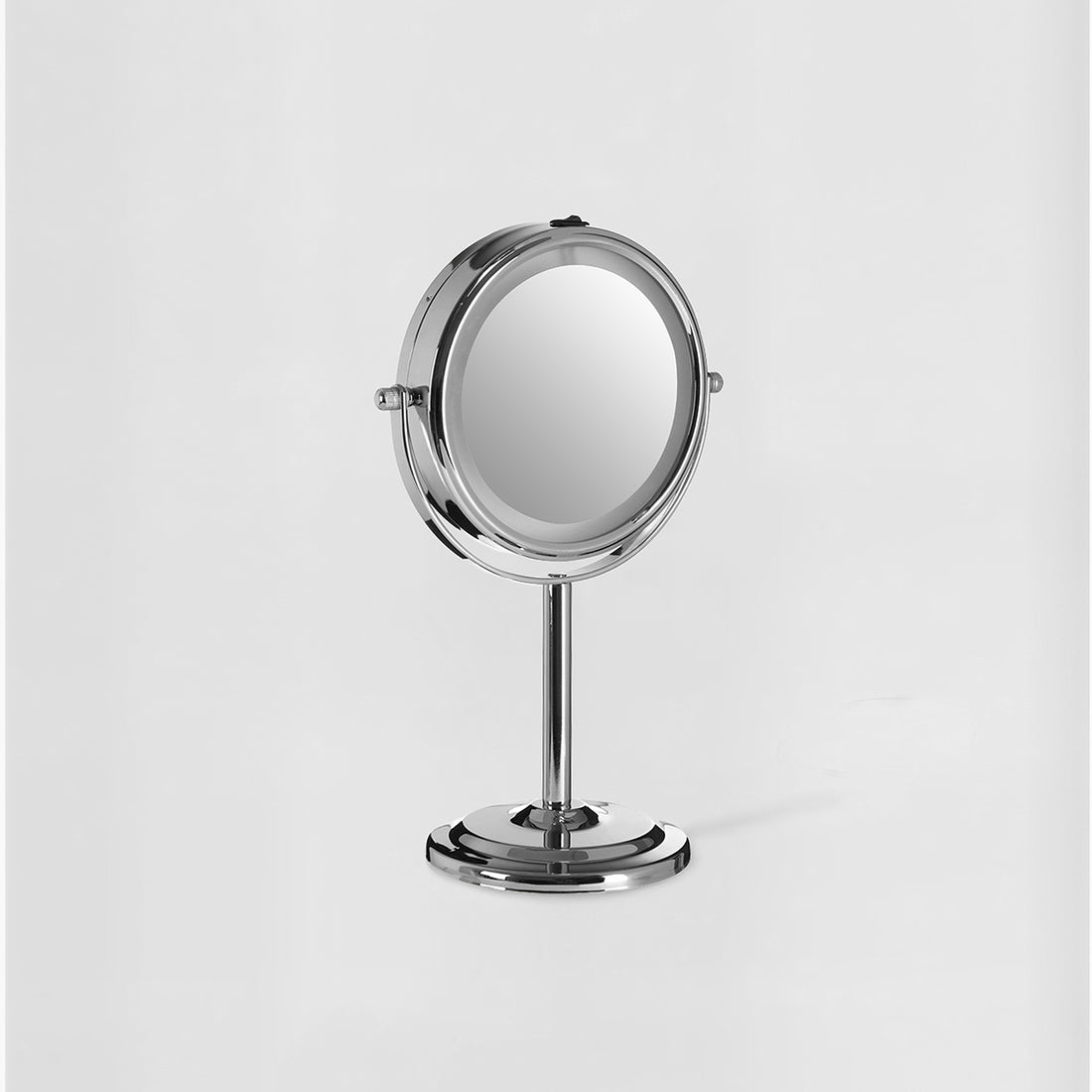 Cassini Chrome Iron Table Mirror