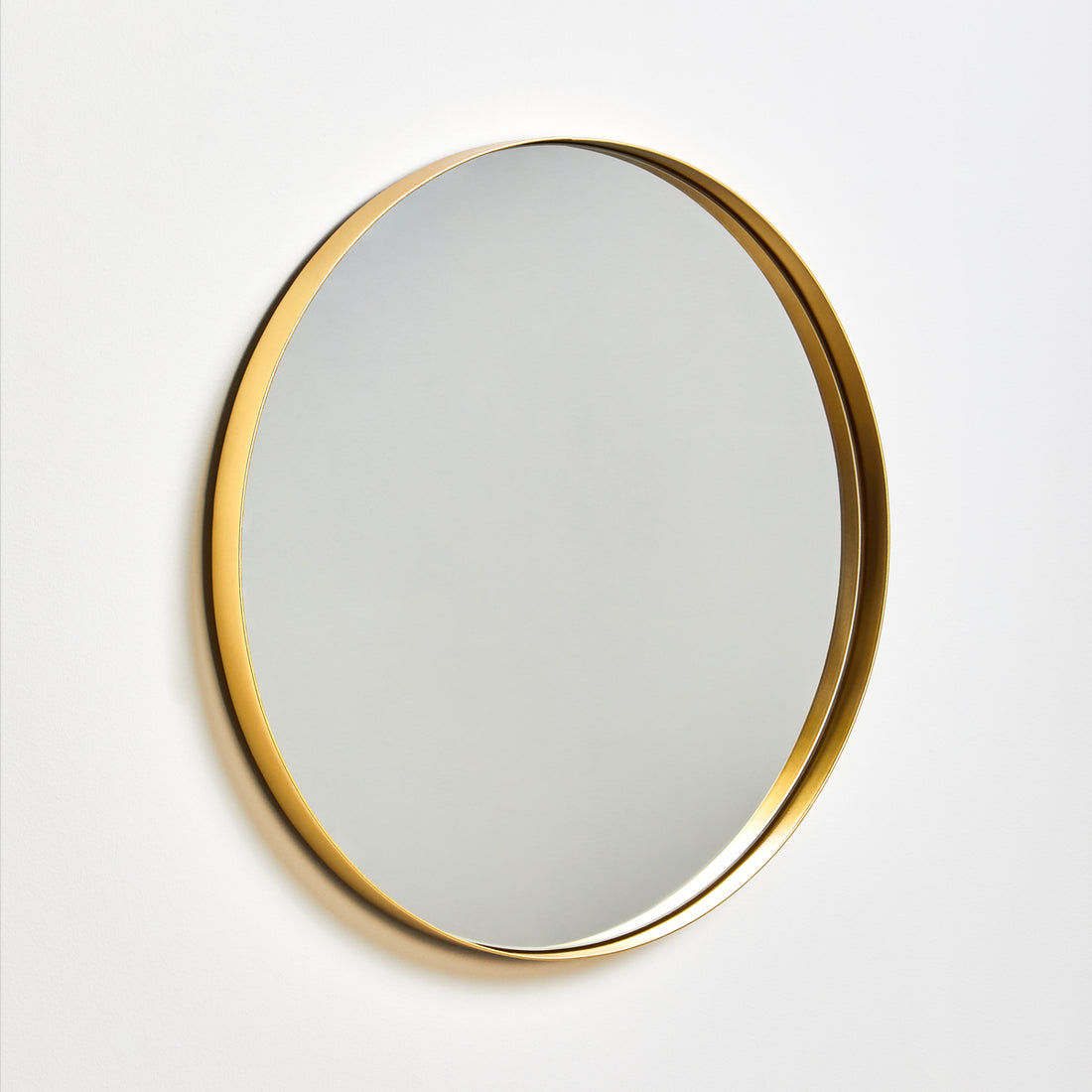 Cindy Medium Gold Finish Wall Mirror