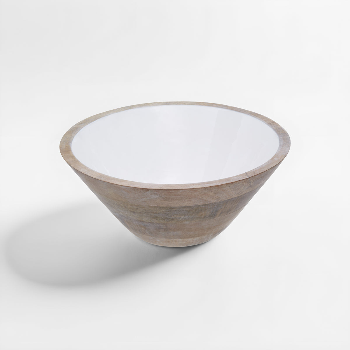 Kara Mango Wood Medium Tapered Bowl