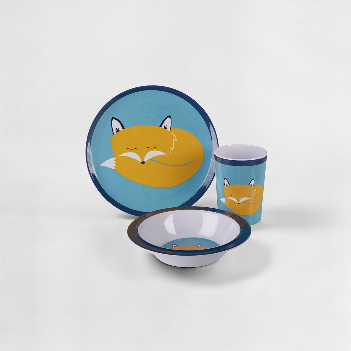 Mimo Kids Felix Fox Dinner Set