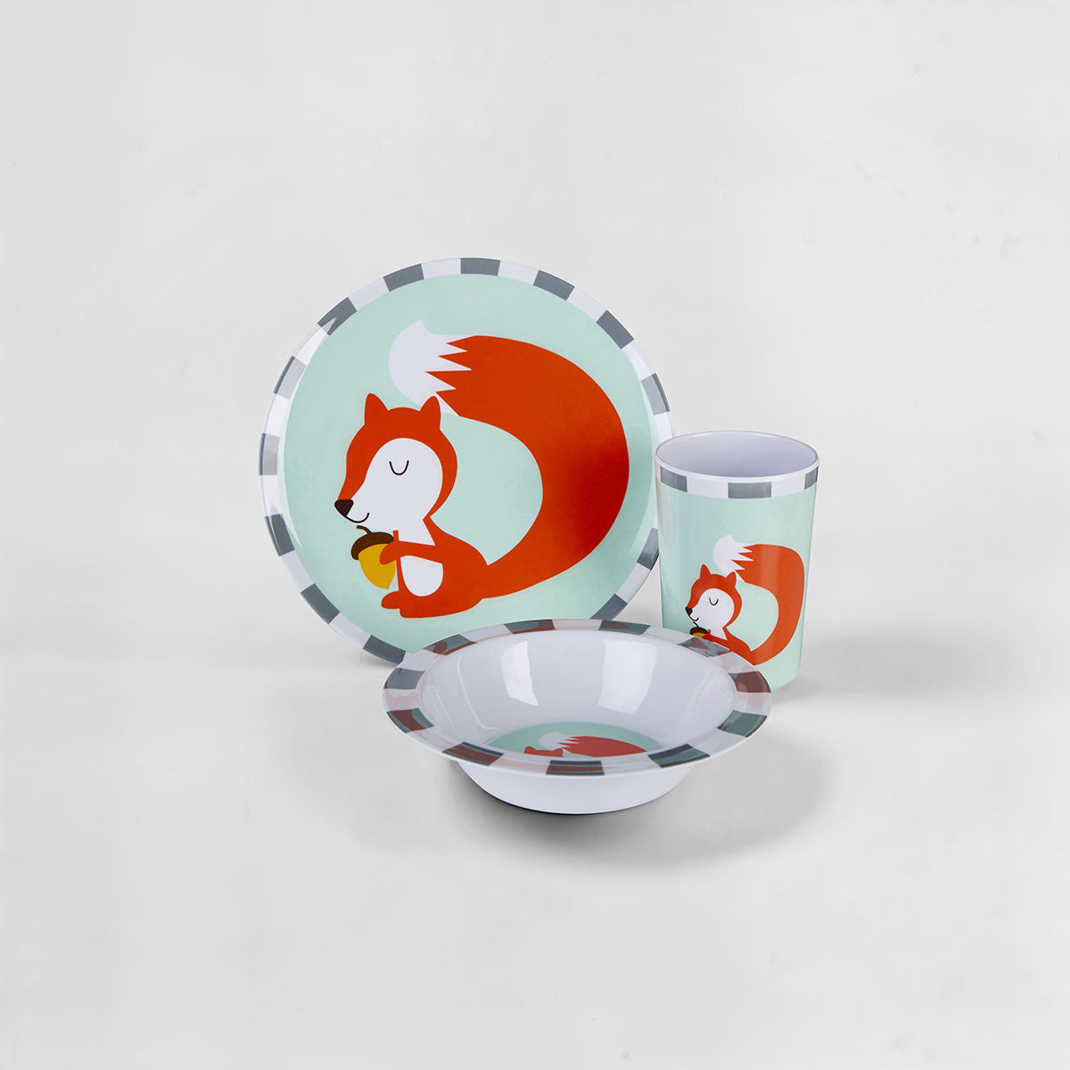 Mimo Kids Susie Squirrel Dinner Set