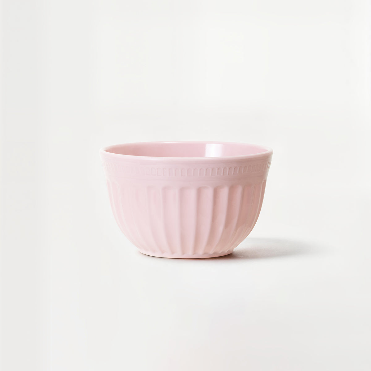 Alden Melamine Large Pink Mixing Bowl