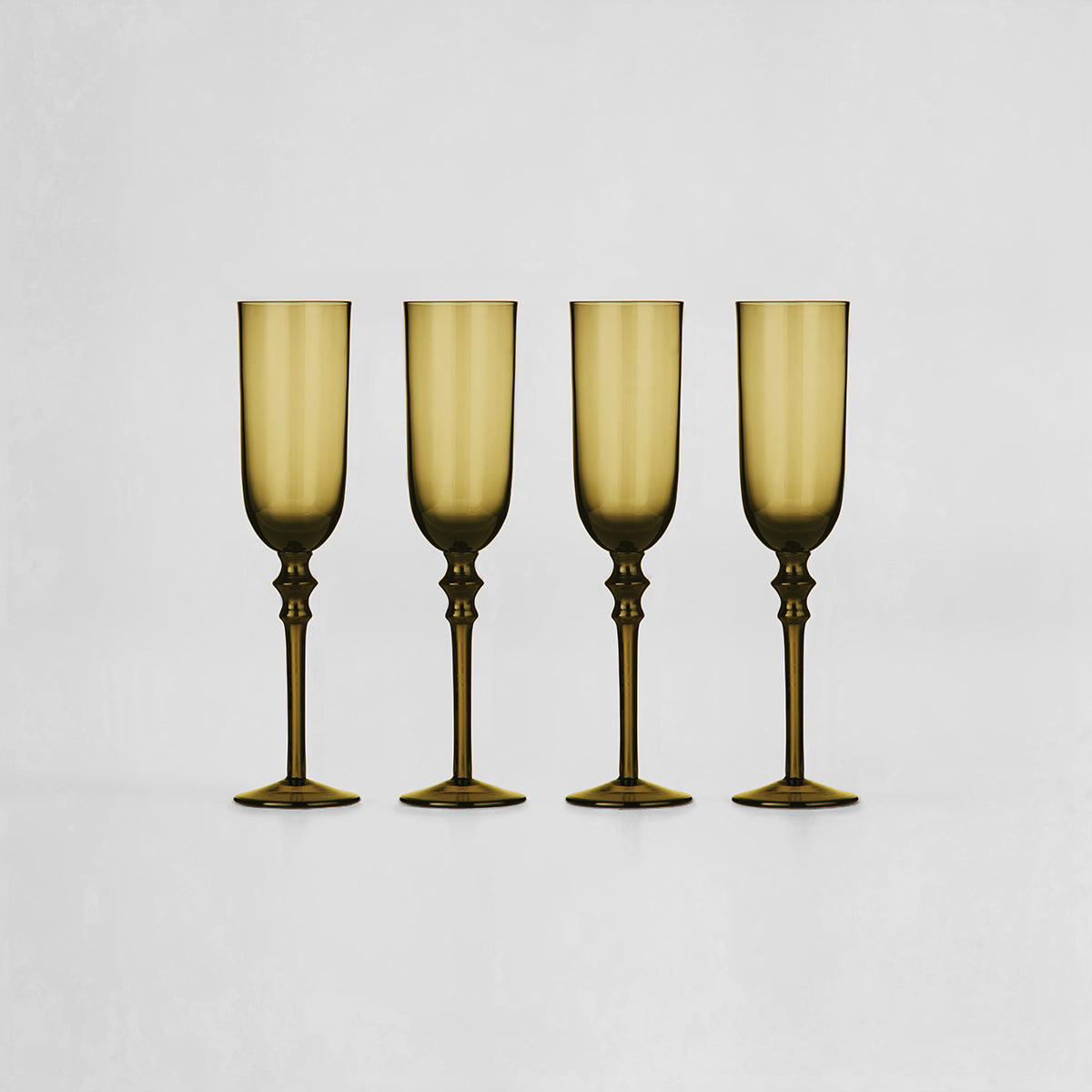 Set Of Four Tessa Champagne Glasses