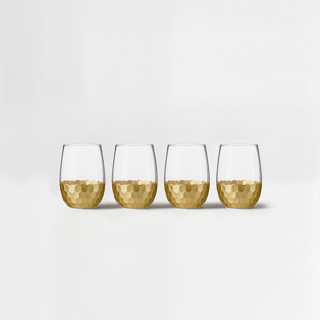 Set Of Four Astrid Glass Tumblers