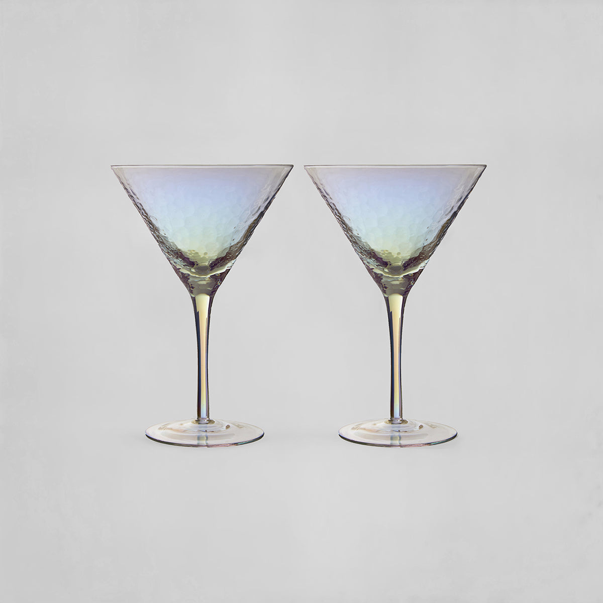 Aurora Set of 2 Lustre Cocktail Glasses