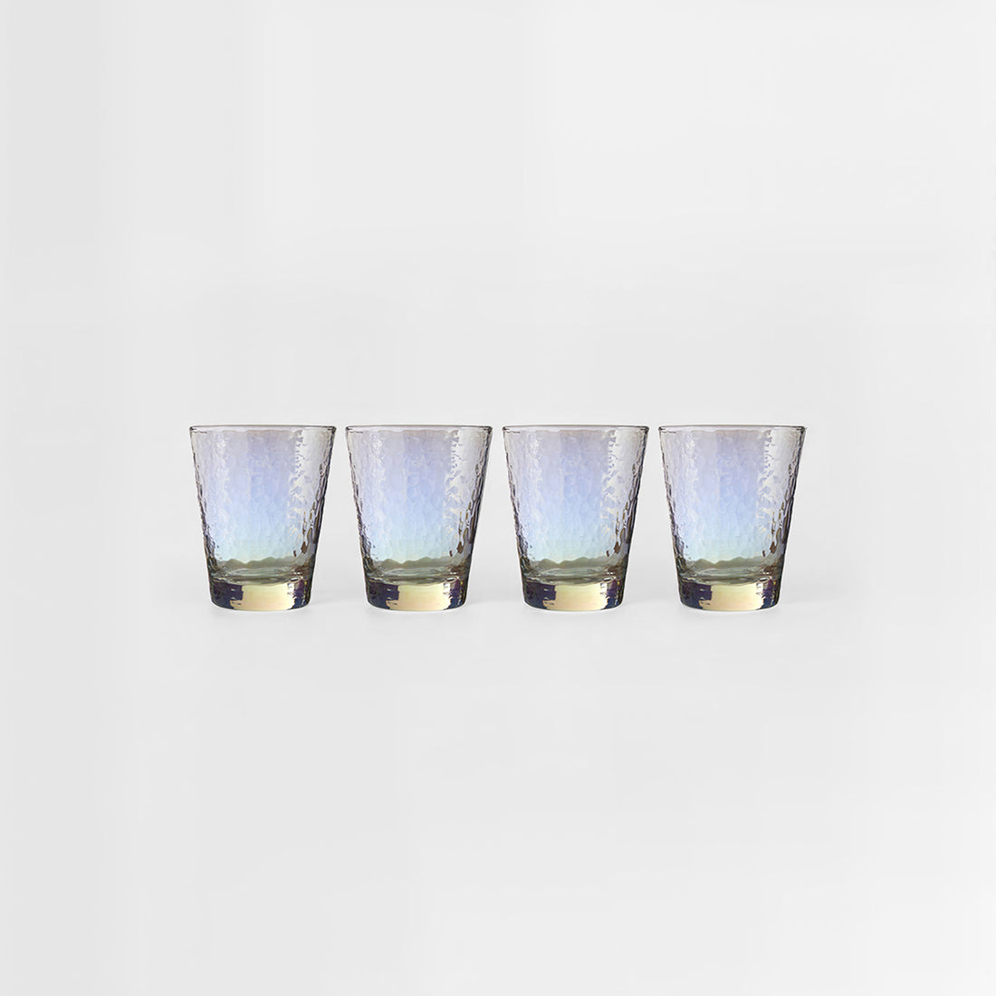 Aurora Set of 4 Lustre Glass Tumblers