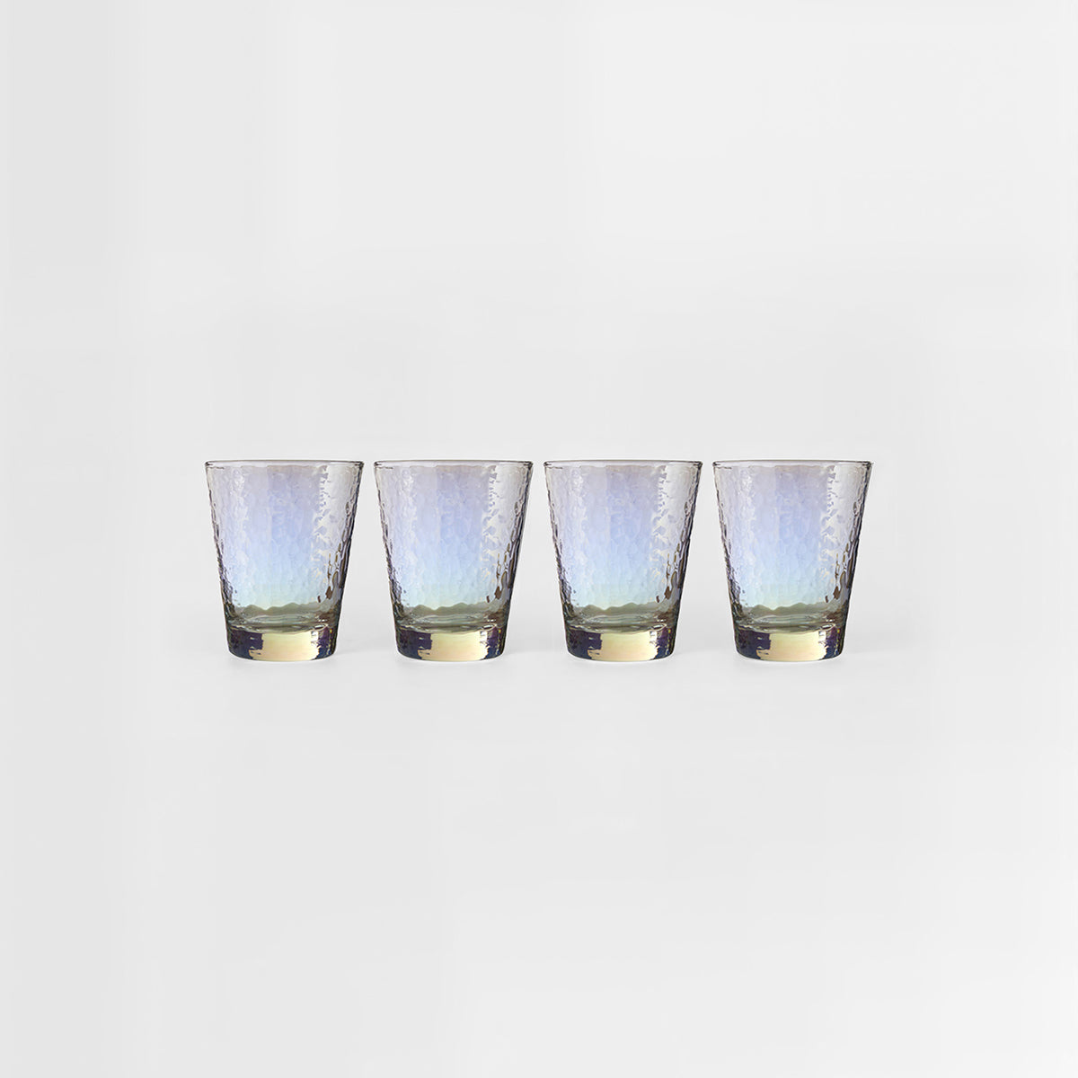 Aurora Set of 4 Lustre Glass Tumblers