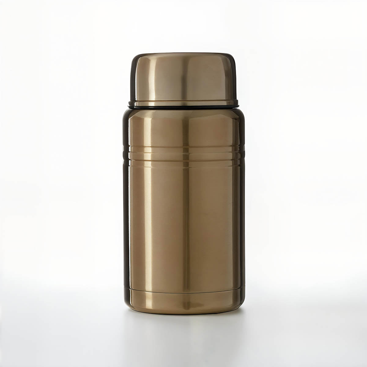 Manhattan Gold Finish Food Flask