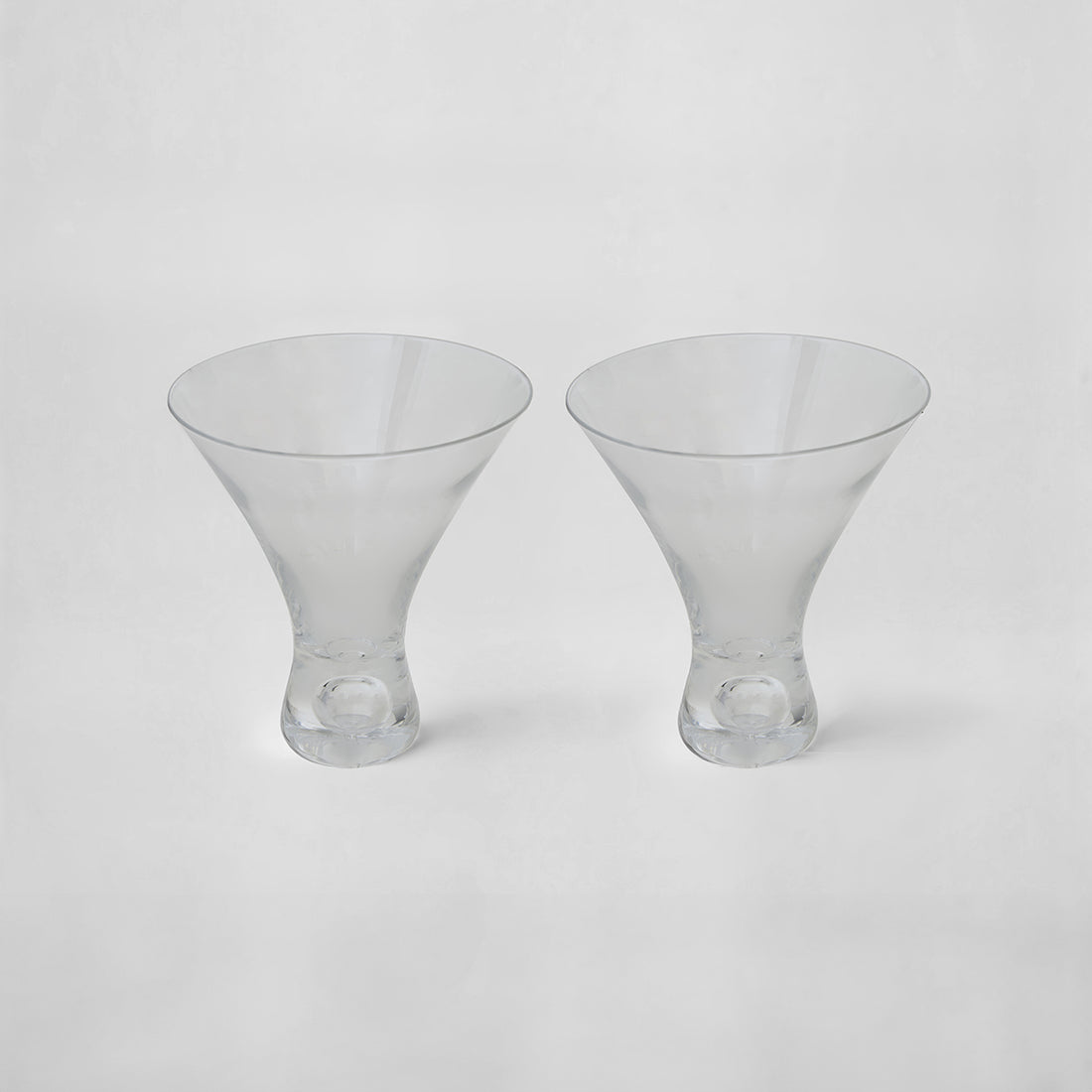 Mila Set Of 2 Clear Cocktail Glasses 330ml