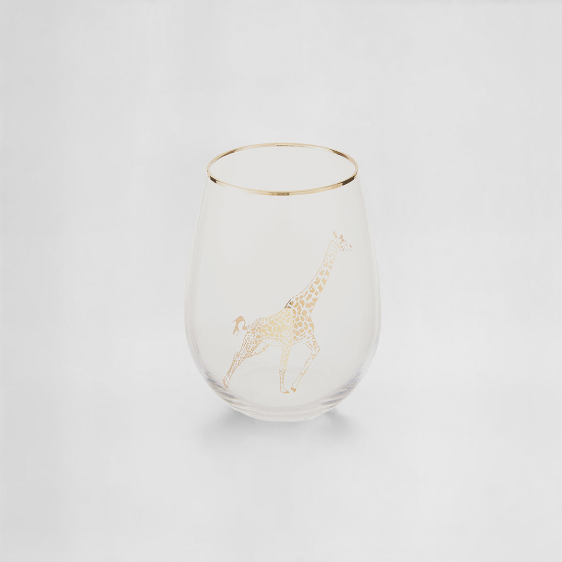 Nomi Gold Giraffe Curved Tumbler