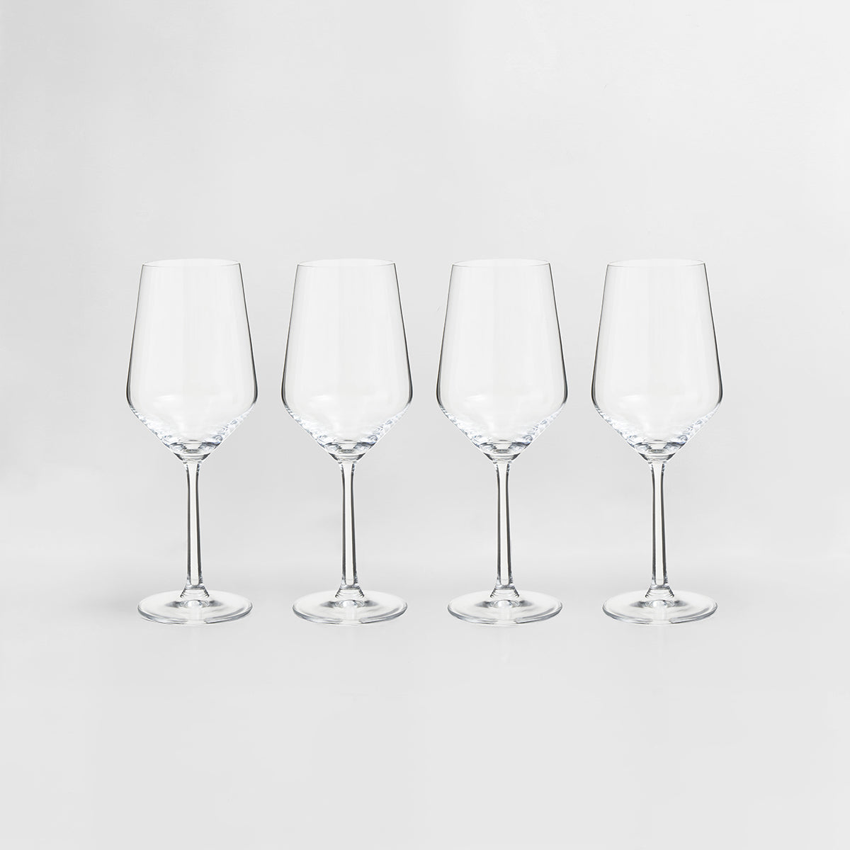 Ada Set of 4 Crystal Wine Glasses