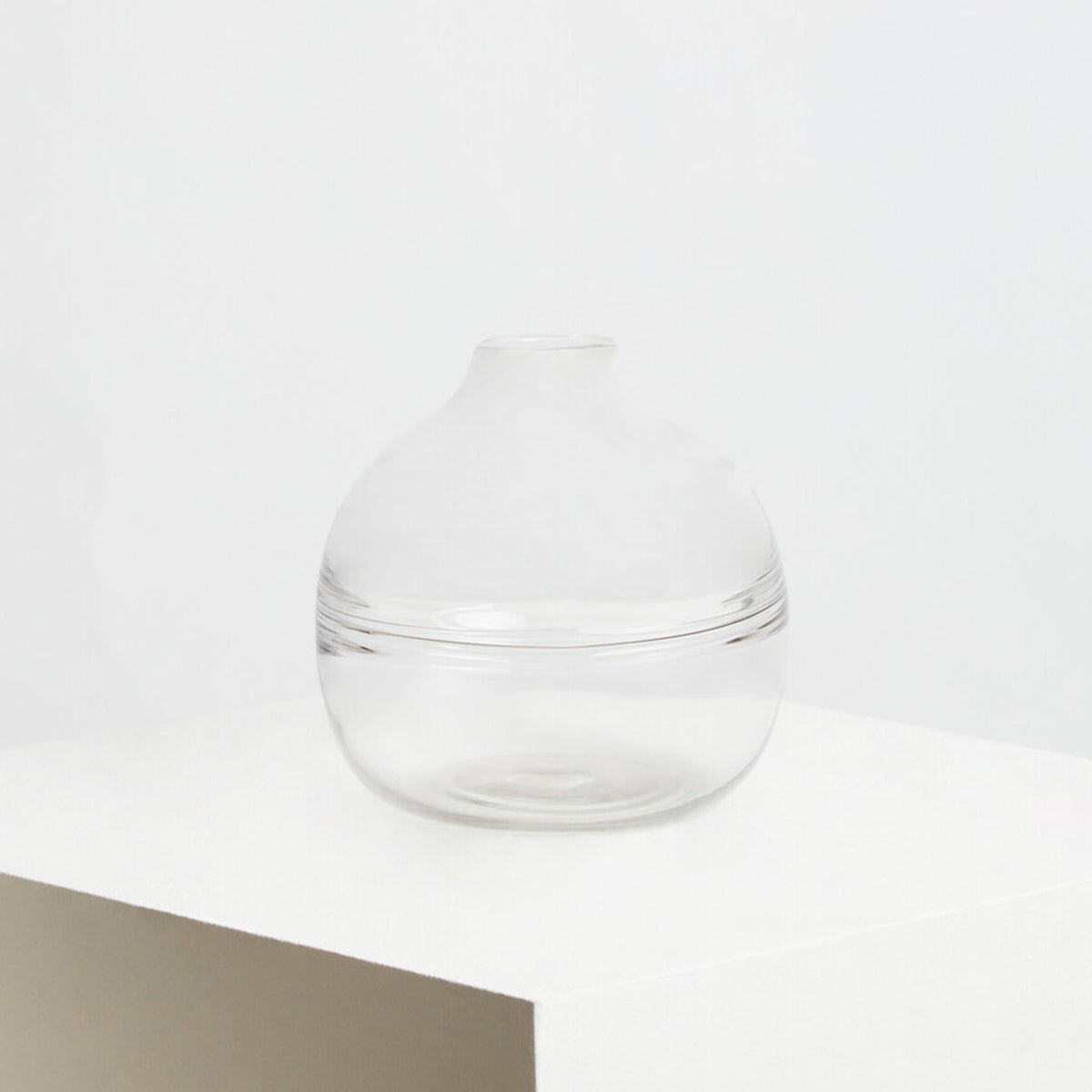 Optik Clear Glass Vase