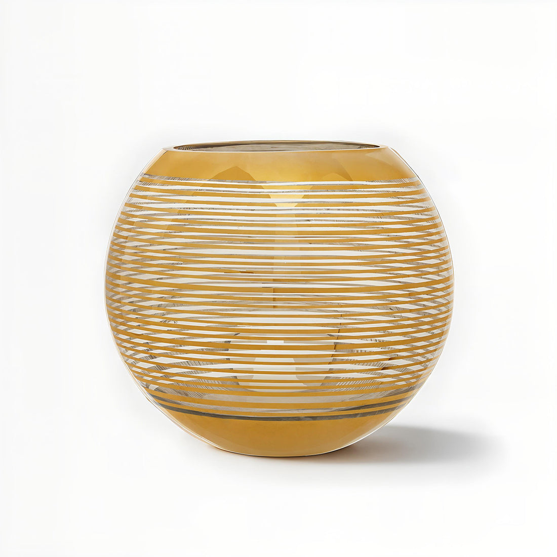 Raya Large Rounded Stripe Vase