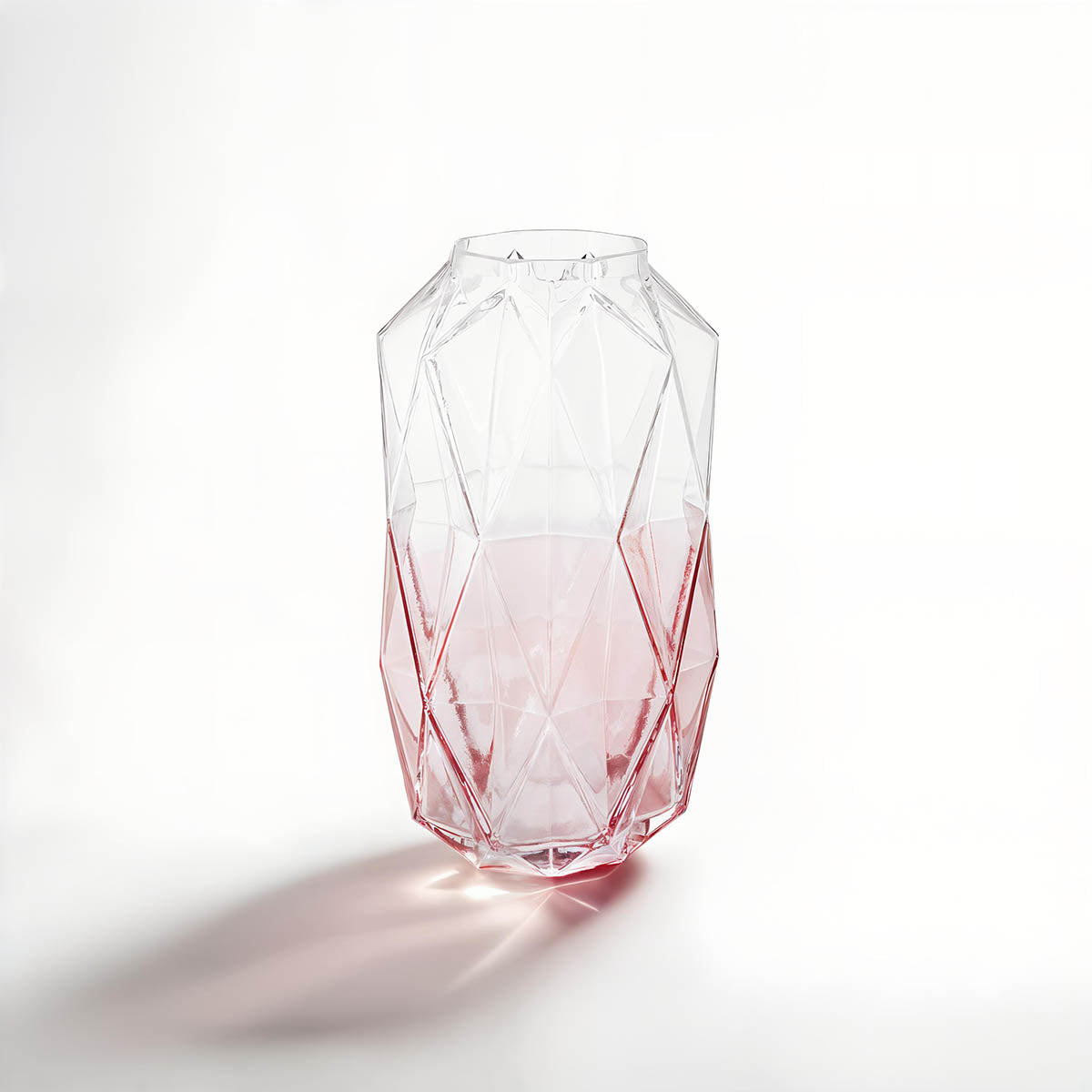 Brice Large Pink Glass Vase