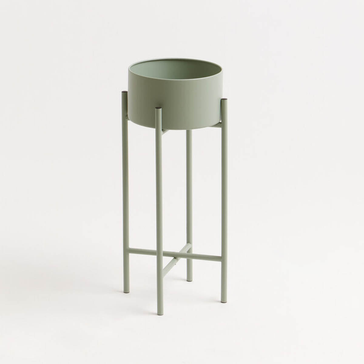 Trosa Small Green Floor Standing Planter