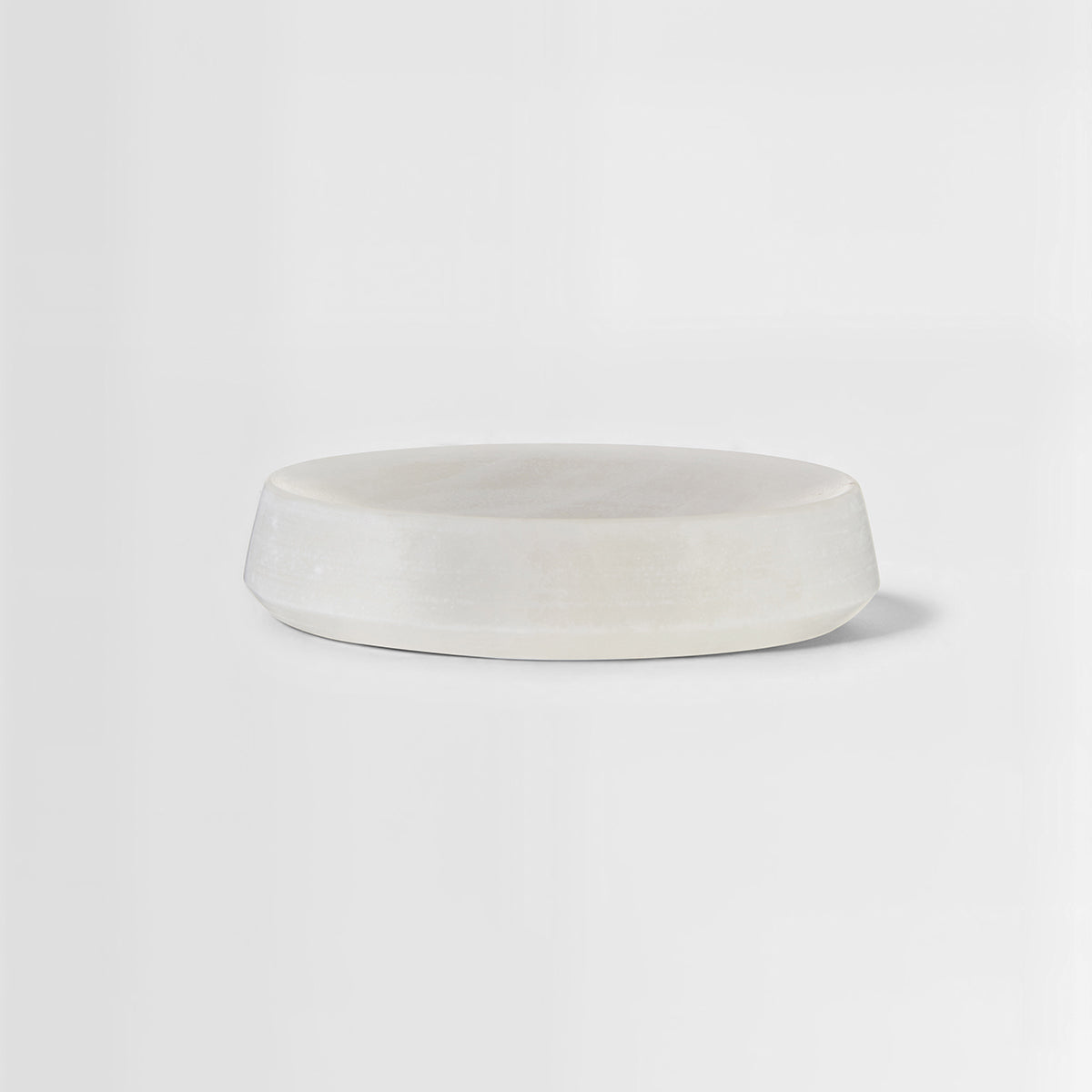 Abaska Off White Marble Soap Dish