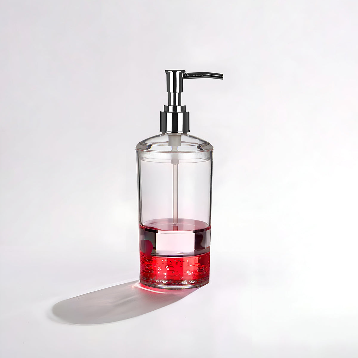 Floating Acrylic Hearts Lotion Dispenser