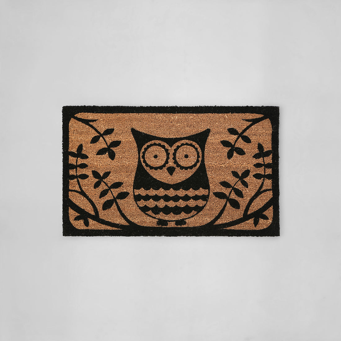 Coir Owl Doormat