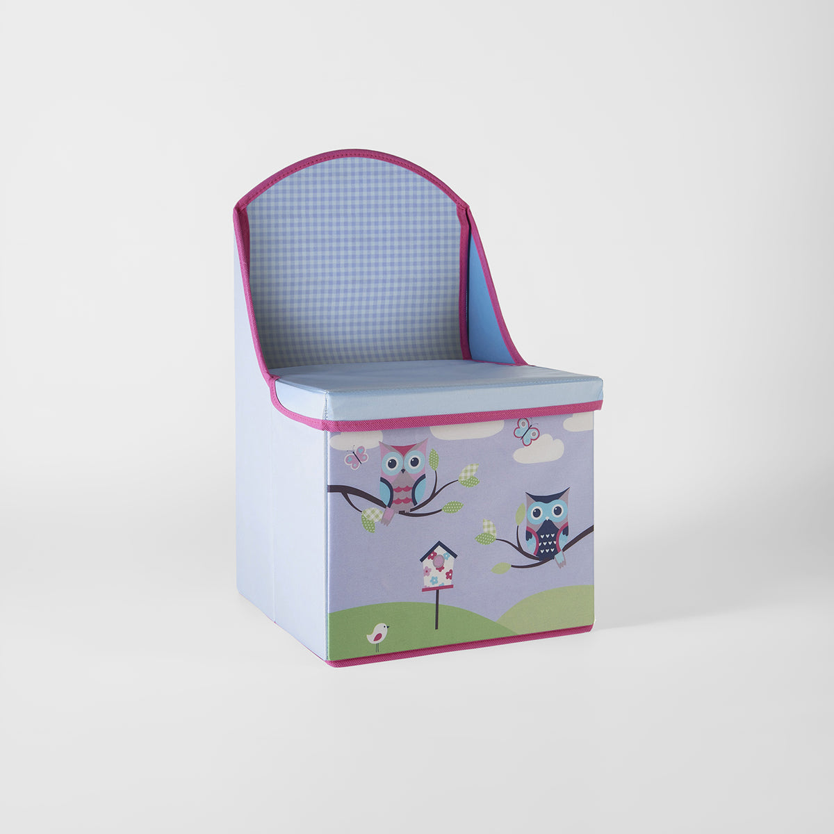 Childrens Owl Design Storage Seat