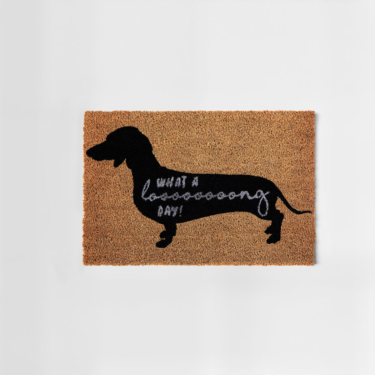 Filta What a Long Day Sausage Dog Doormat