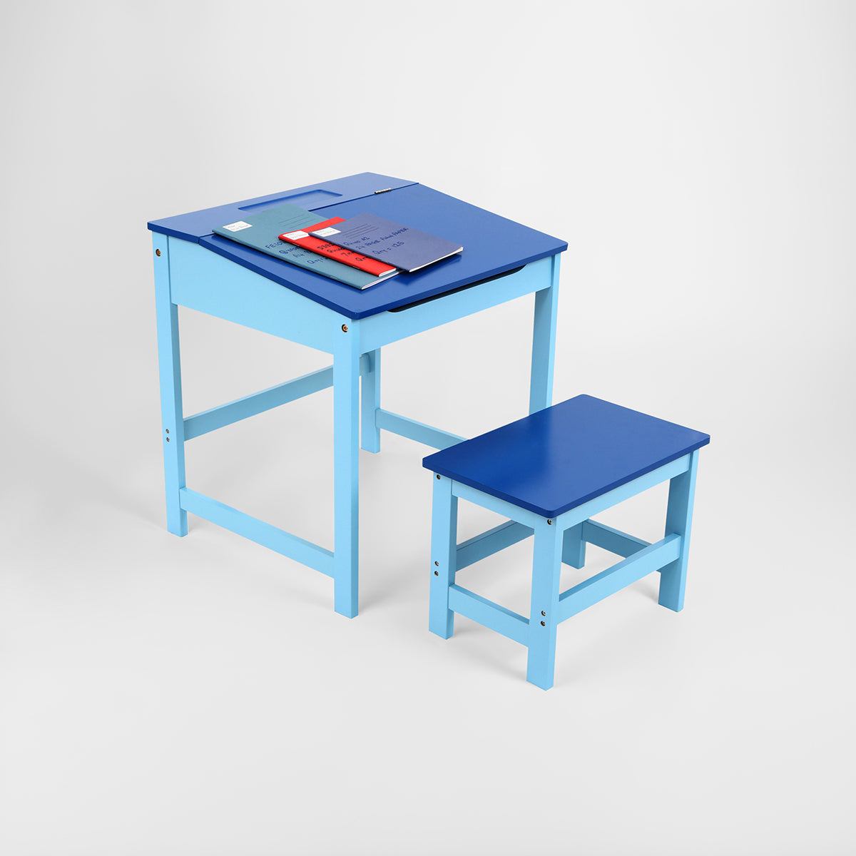 Jordan Childrens Blue Desk And Stool