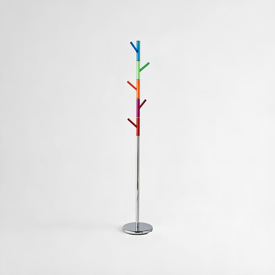 Joan Multicoloured Acrylic Pegs Coat Stand