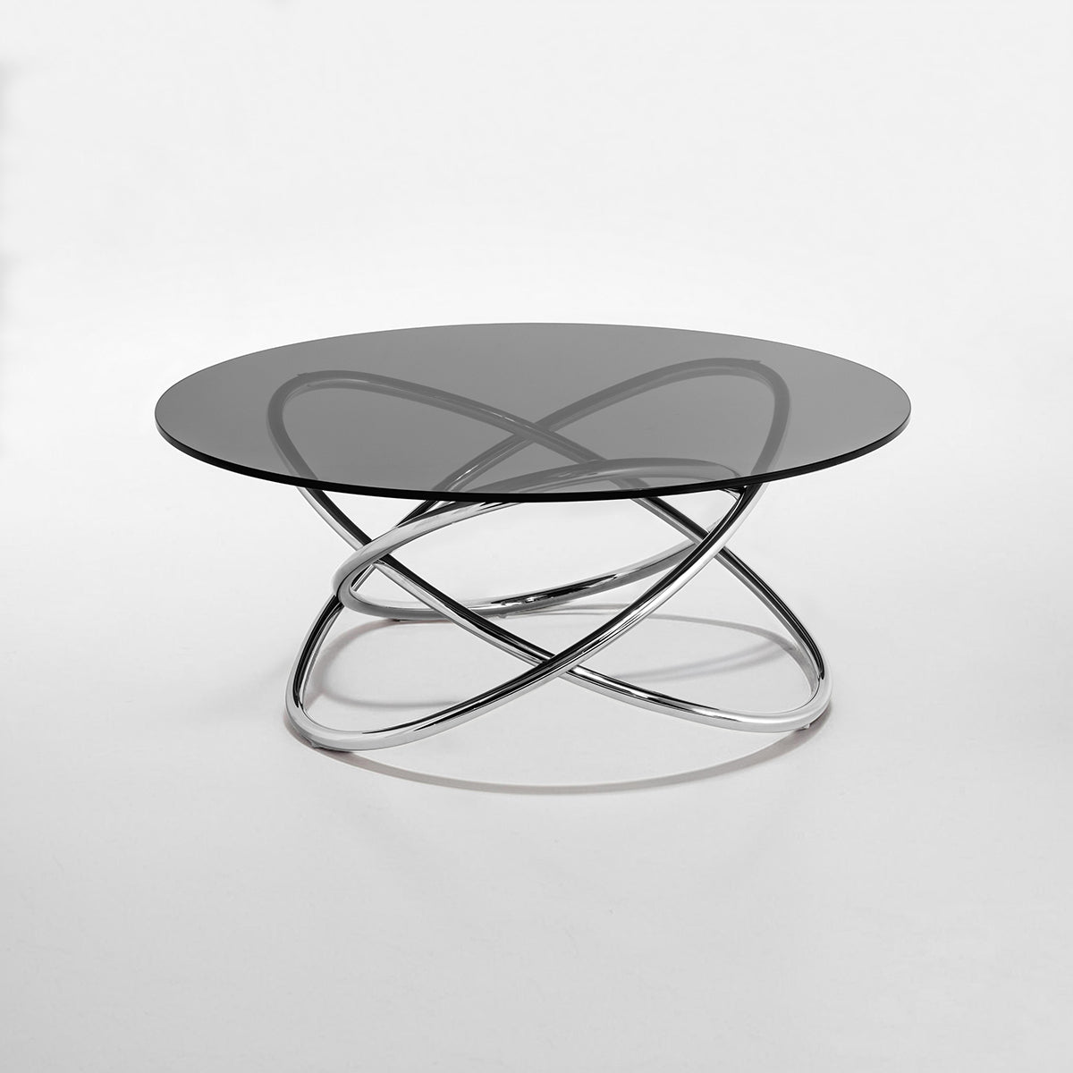 Cassy Smoke Glass Top Coffee Table