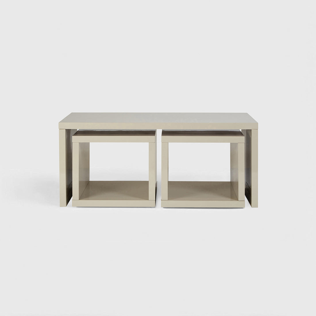 Madrid Coffee Table With 2 Under Tables