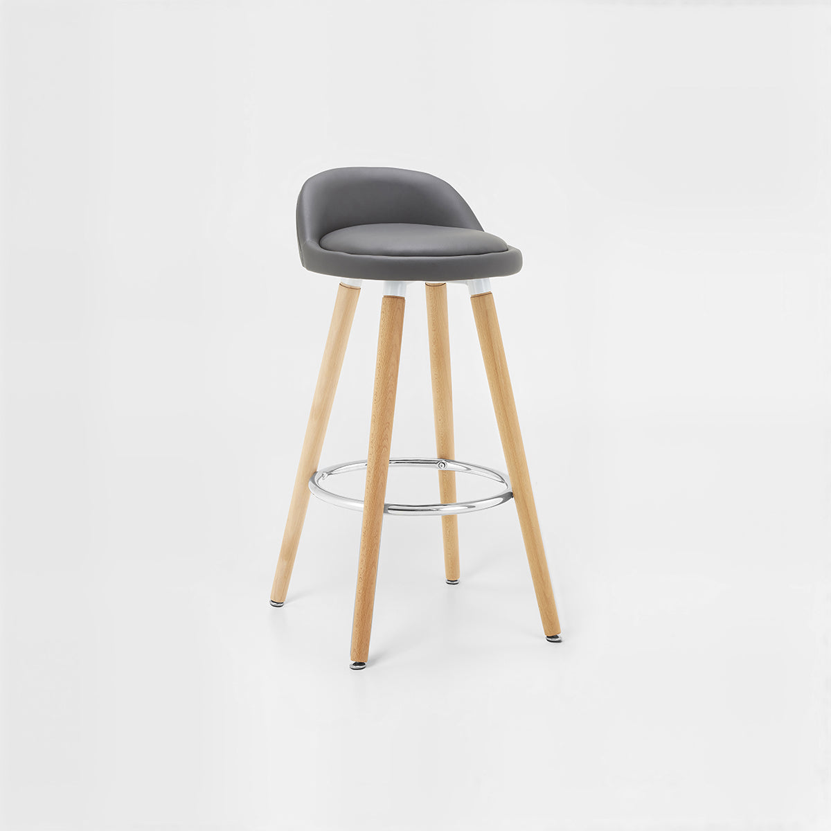 Normann Grey Bar Stool