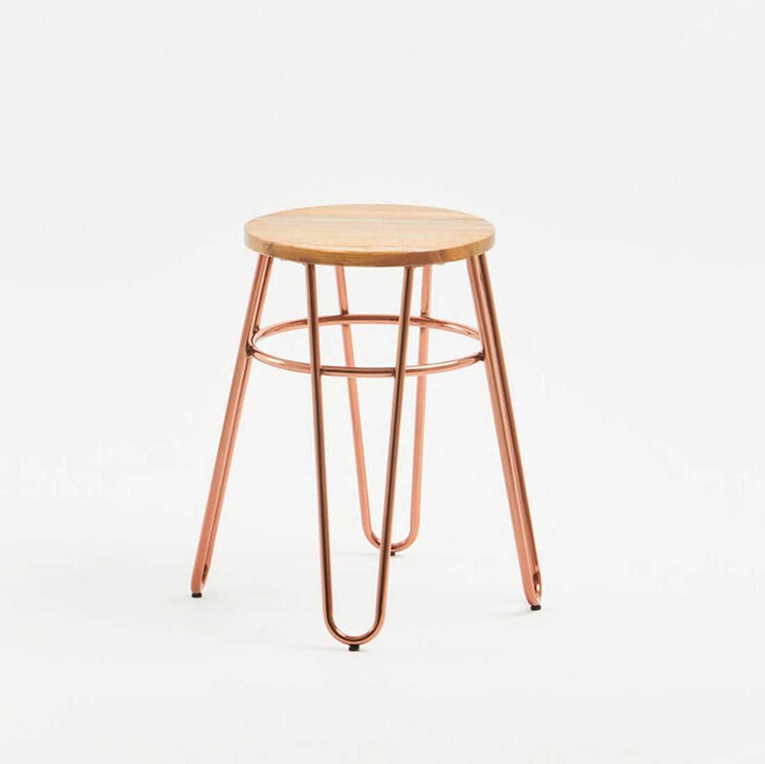 District Rose Gold Hairpin Stool