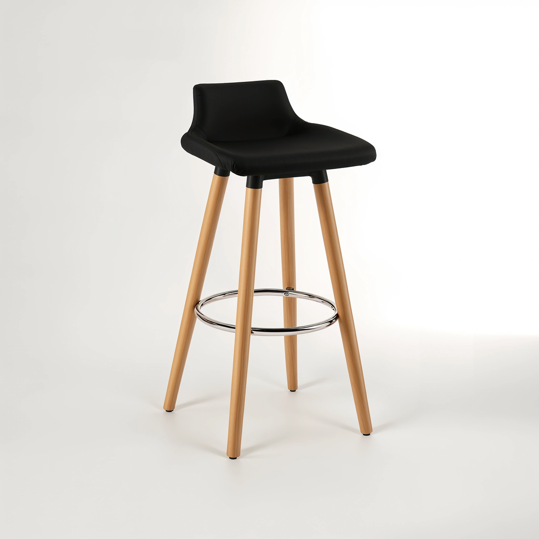 Stockholm Black Bar Stool