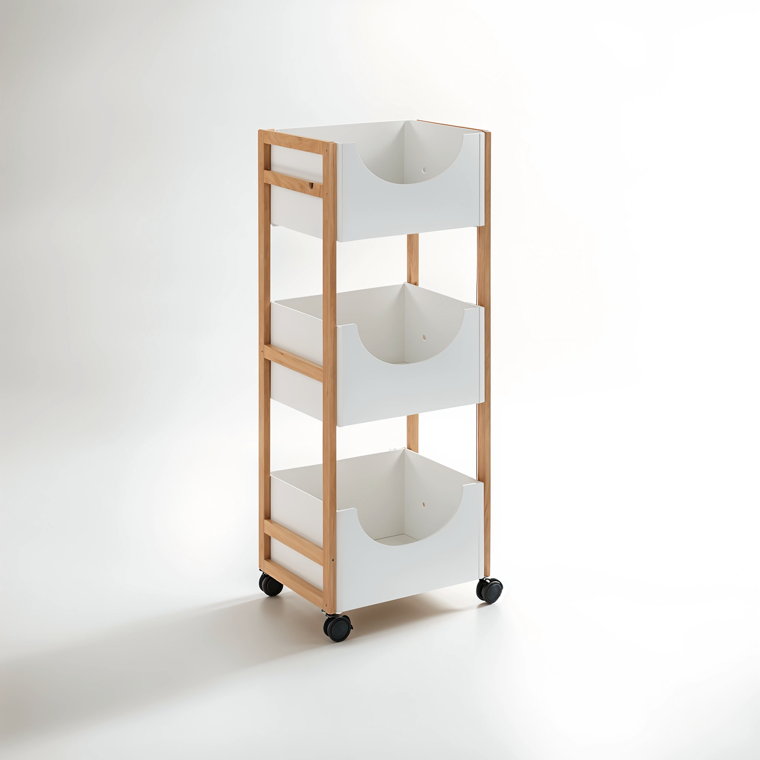 Nostra 3 Tier Storage Trolley