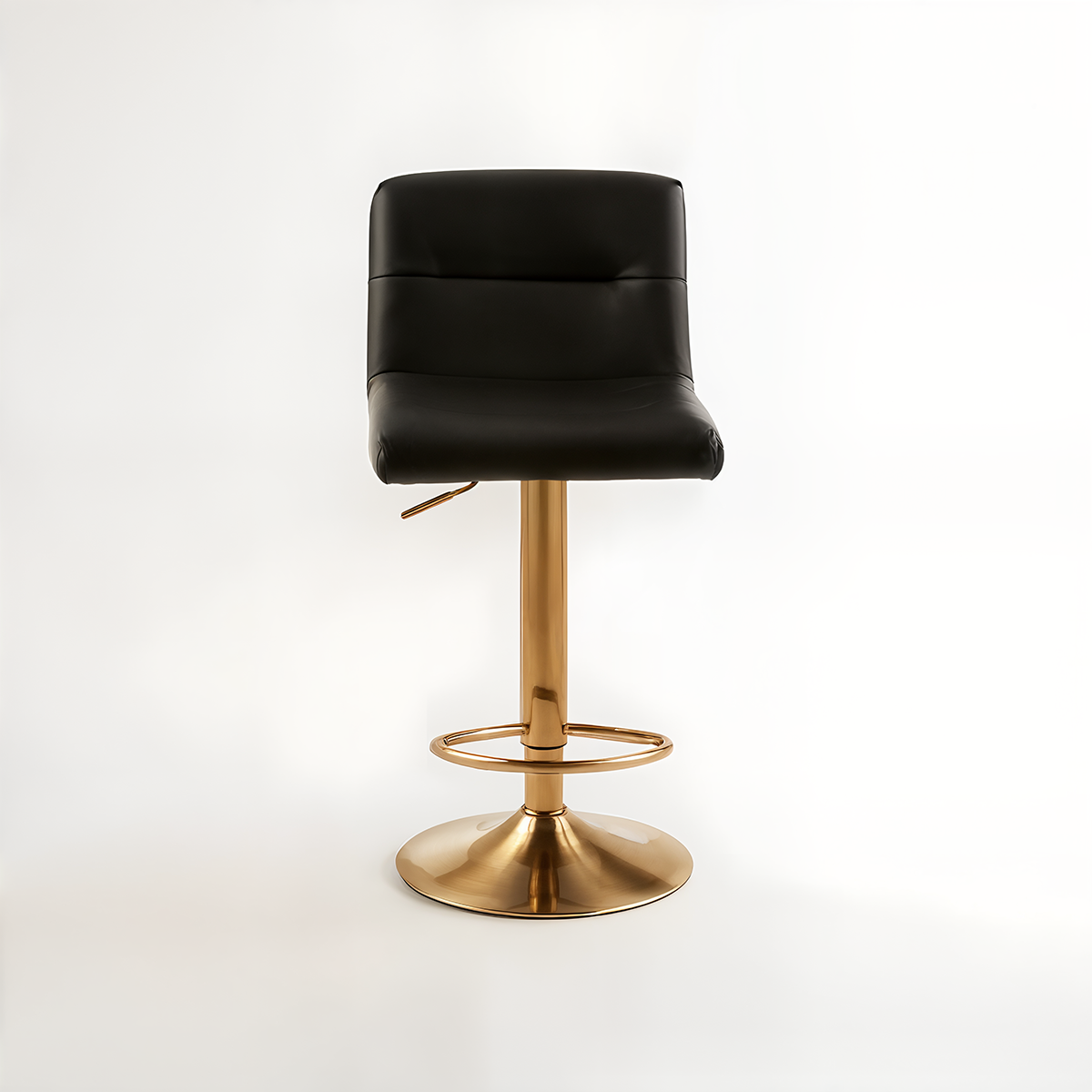 Baina Black Seat Bar Stool