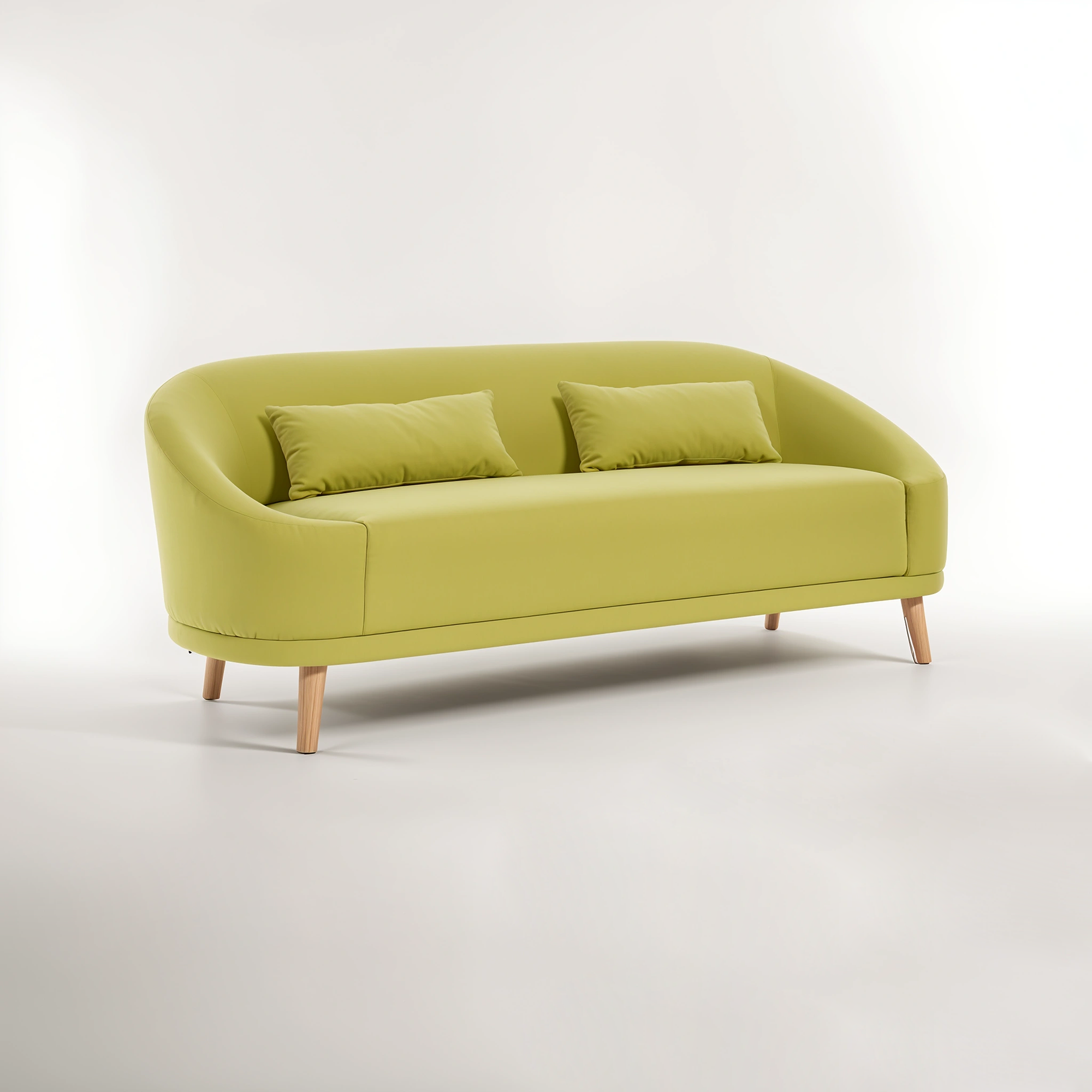 Holland Green Linen Sofa