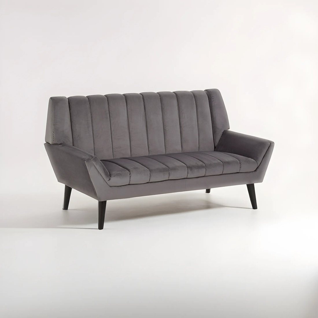 Savina 2 Seat Grey Sofa