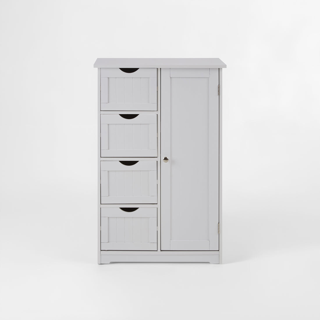 Portern 4 Drawer Single Door Cabinet