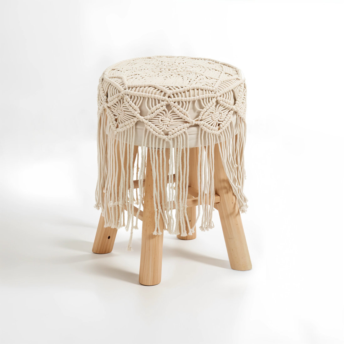 West Village Weave Seat Stool