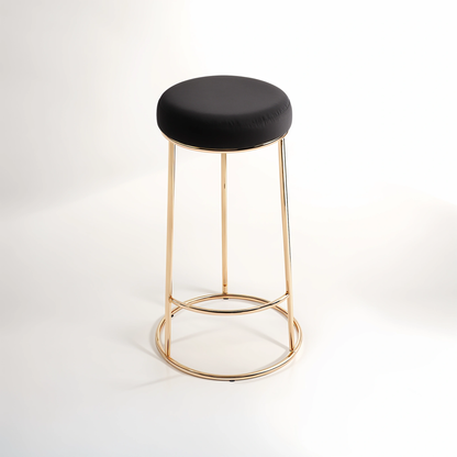 Manhattan Black Velvet Tall Bar Stool