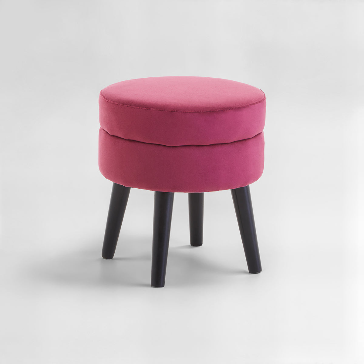 Loretta Wine Velvet Stool