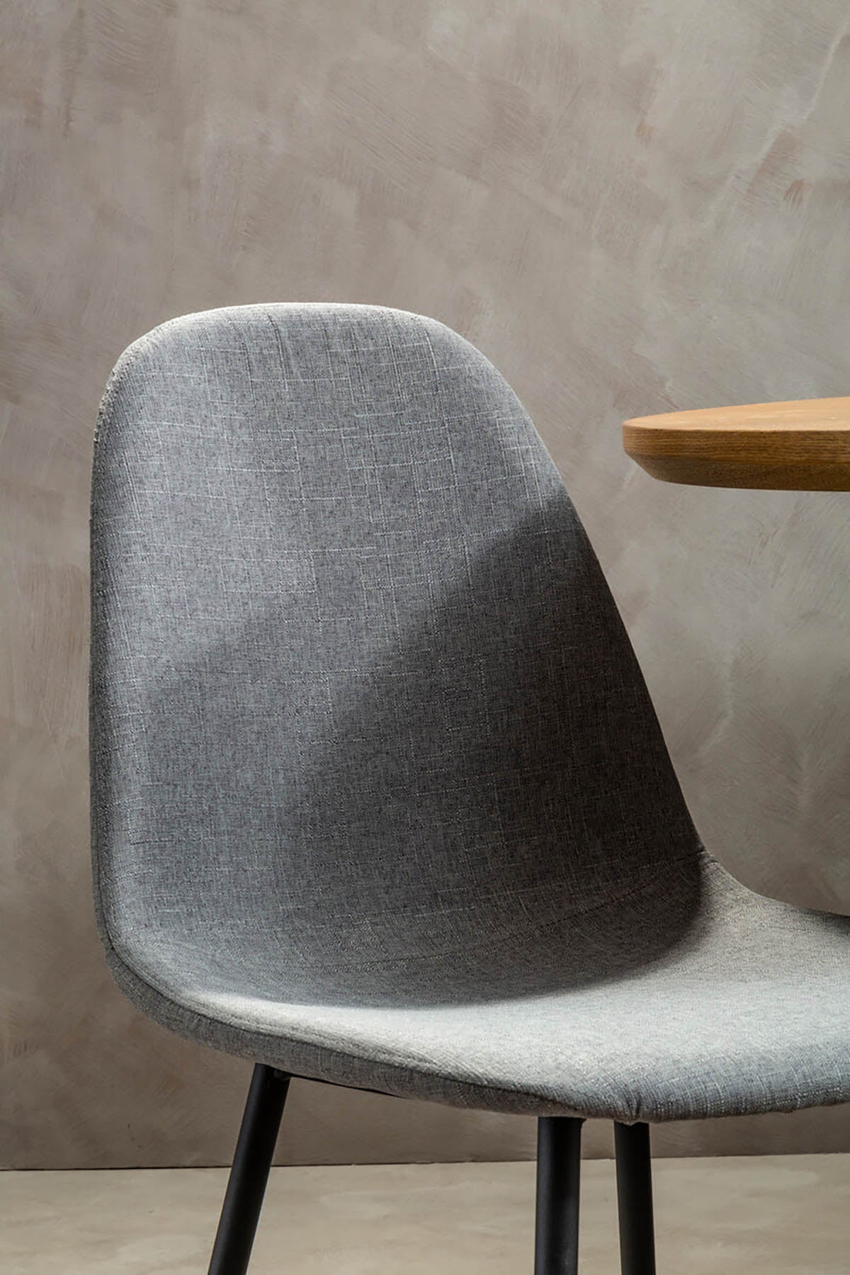 Salford Mink Fabric Dining Chair