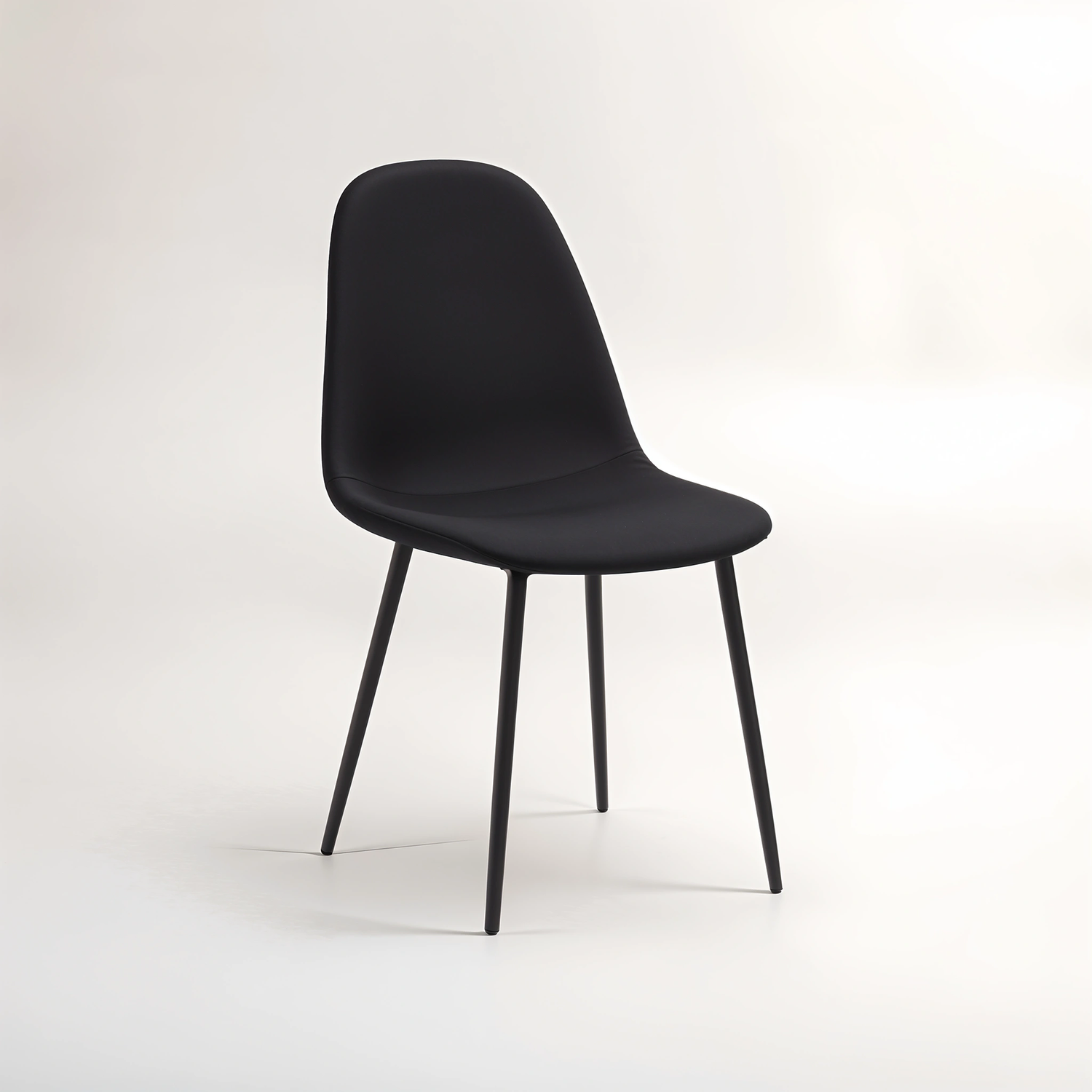 Salford Black Fabric Dining Chair