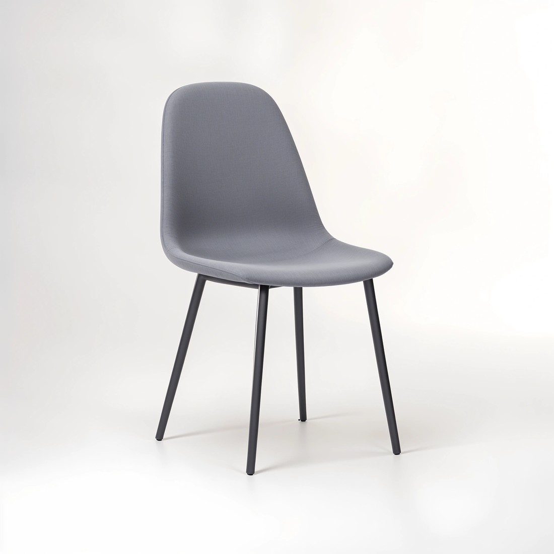 Salford Dining Chair With Grey Powder Legs