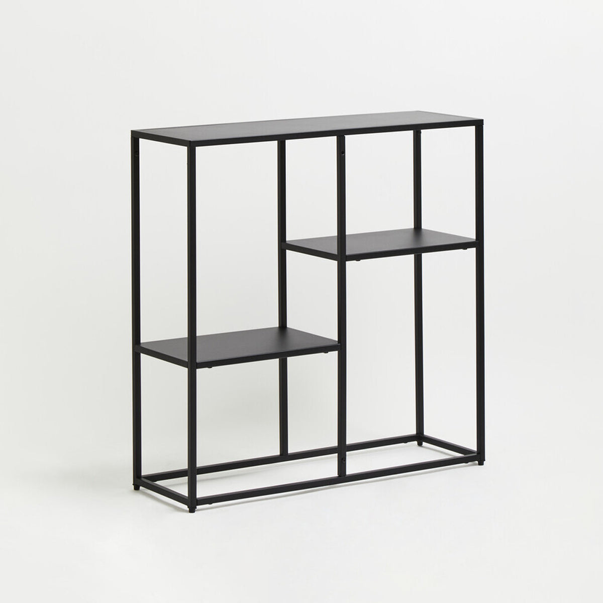 Acero Black Metal Multi Shelf Unit