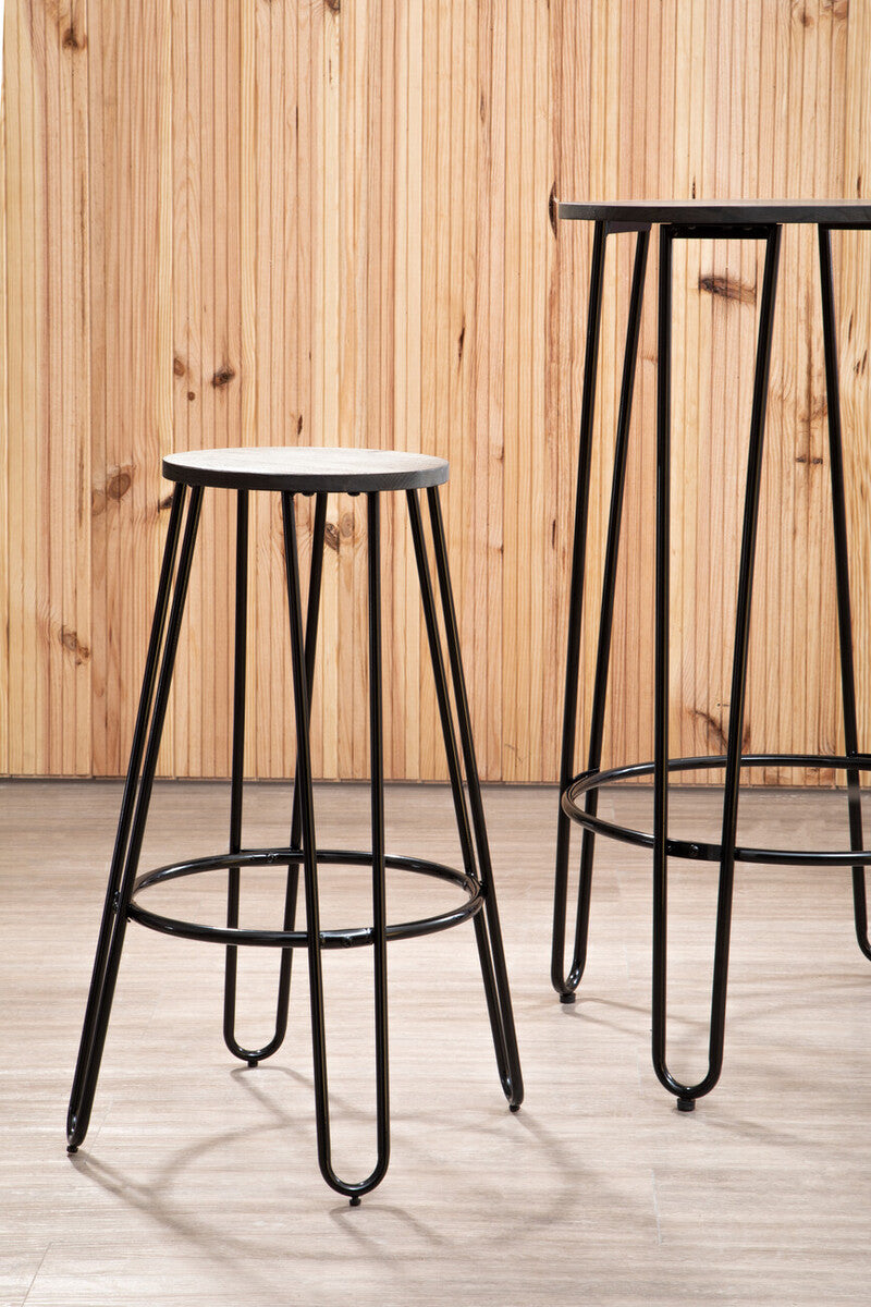 District 3Pc Bar Table And Stool Set