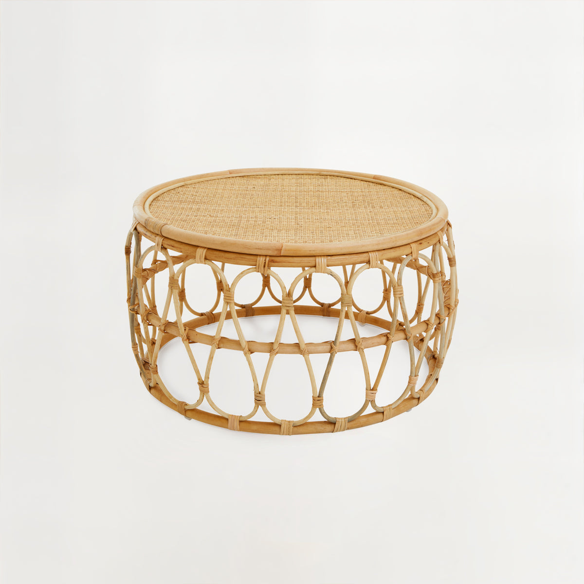 Mataram Rattan Round Coffee Table