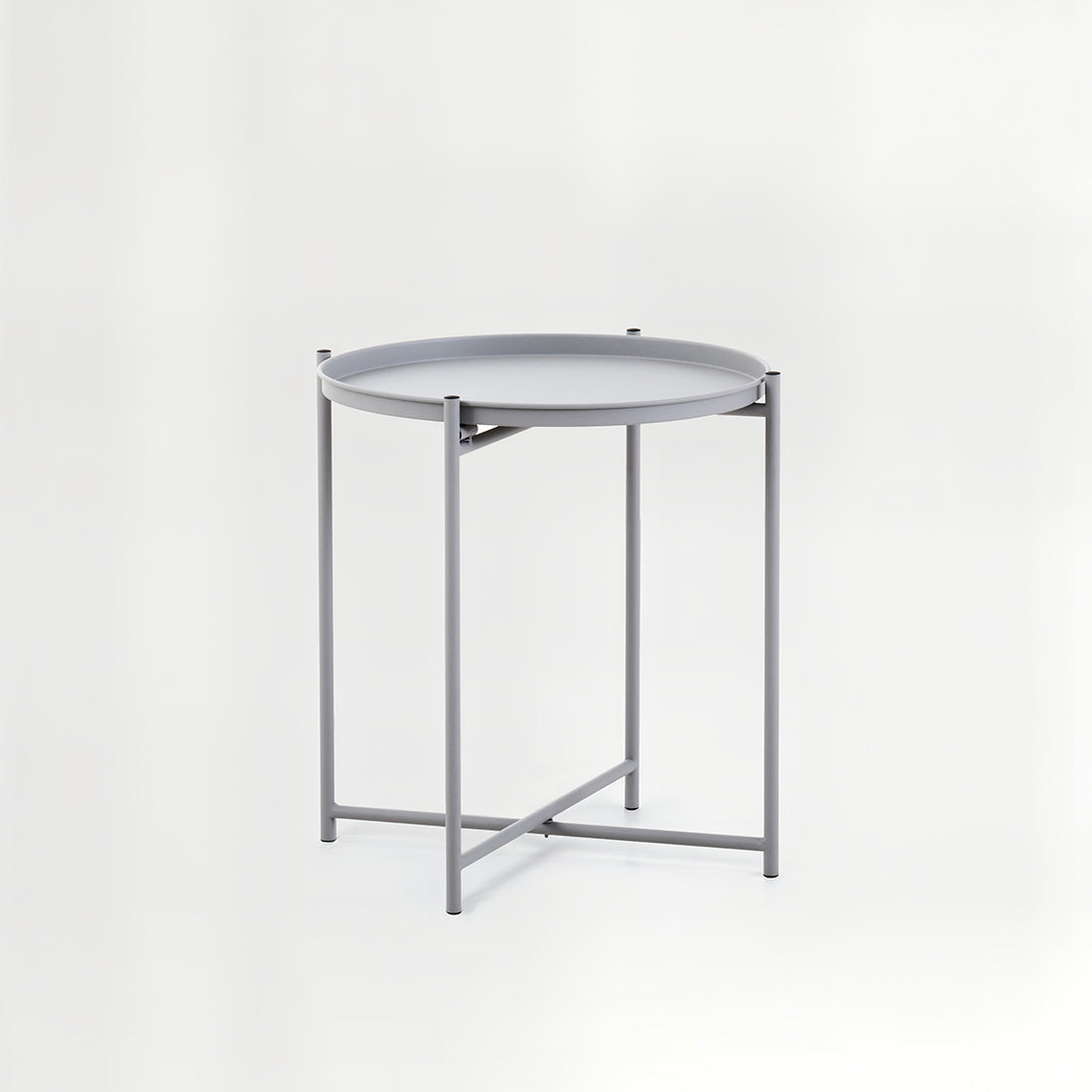 Trosa Grey Iron Side Table