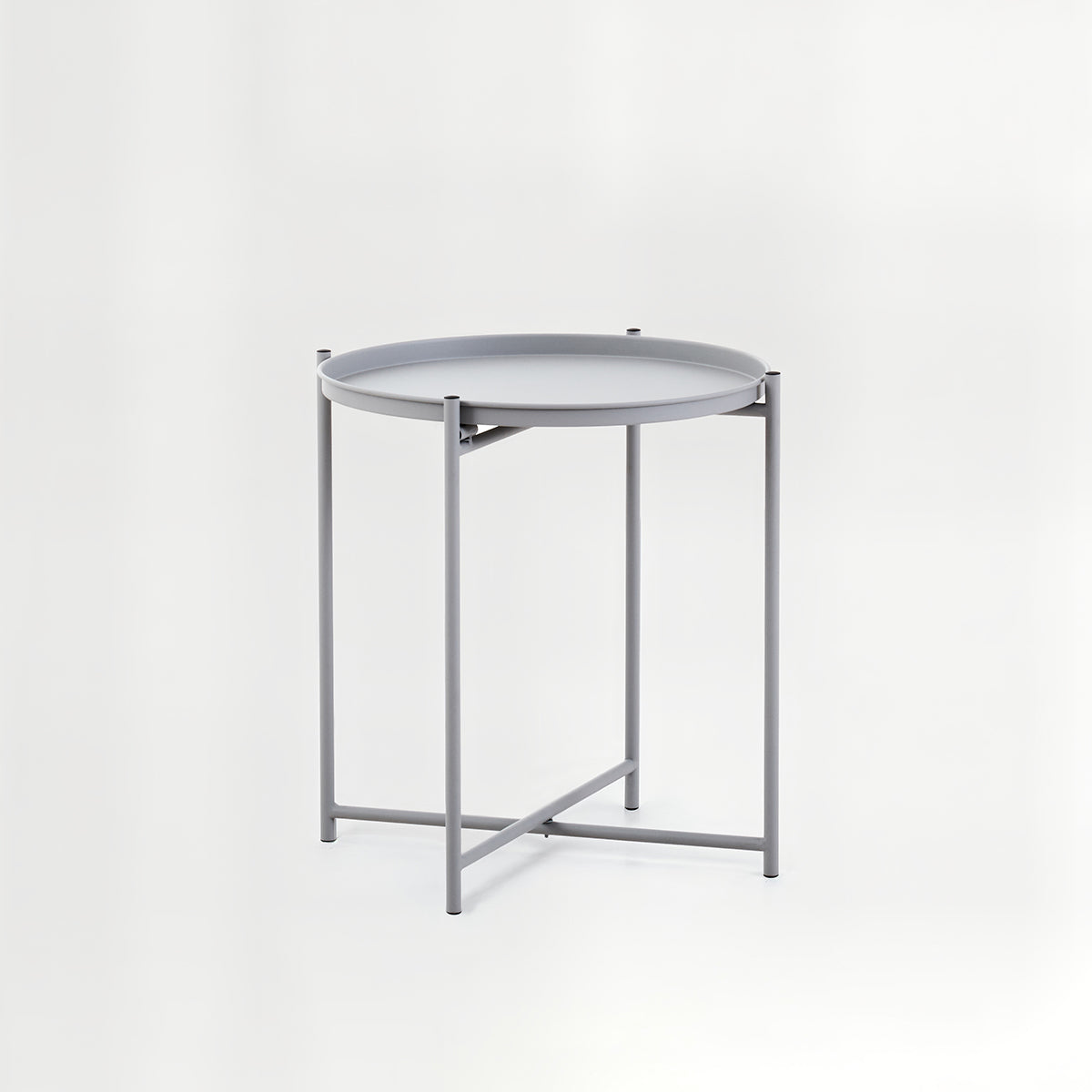 Trosa Grey Iron Side Table