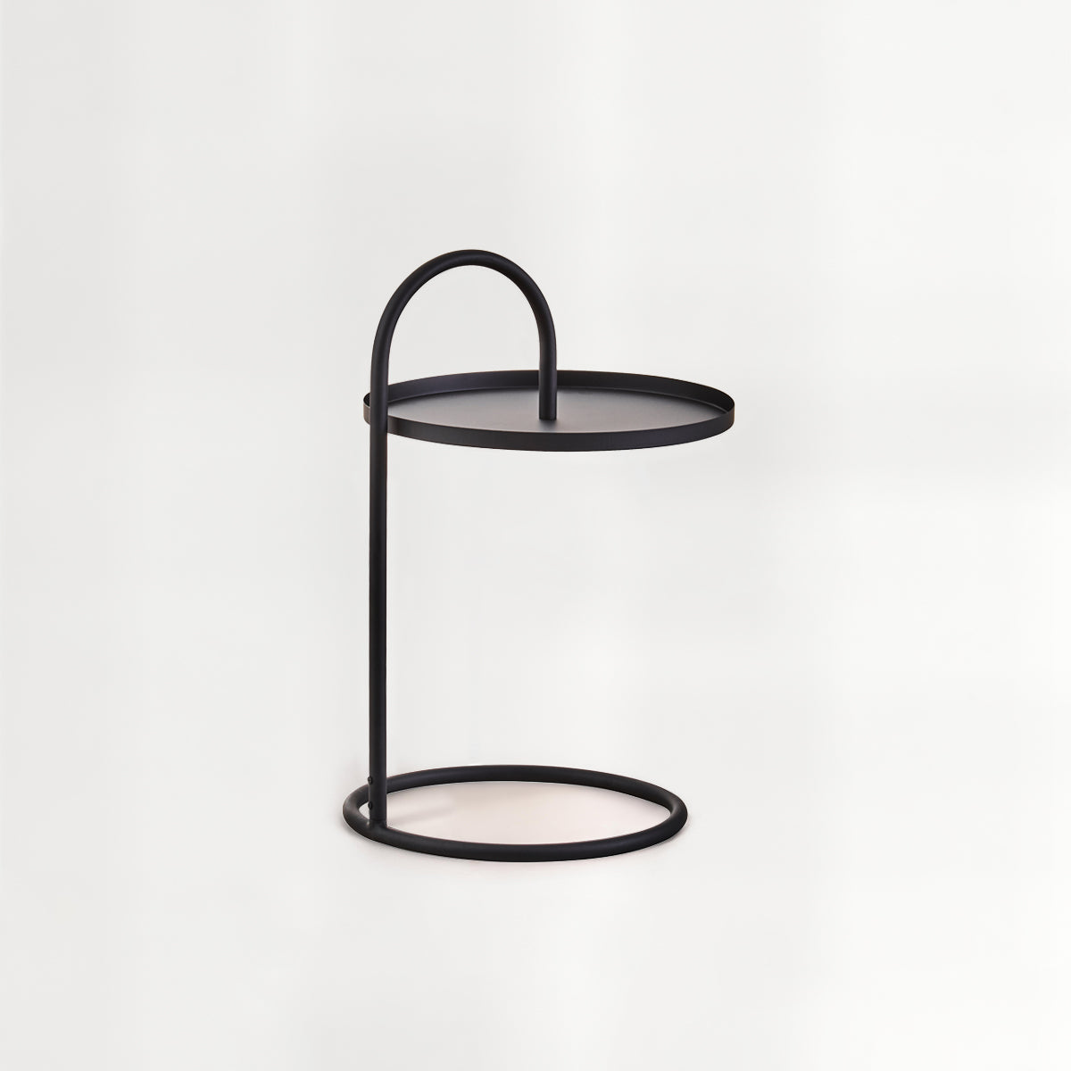 Trosa Black Hanging Top Side Table