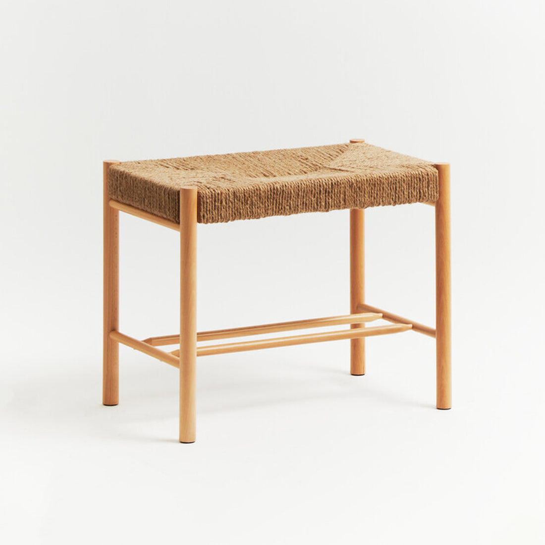 Bandar Small Natural Wood Bench